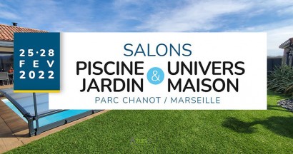 Illustration : AZURIO à Marseille du 25 au 28 février : Salon Piscine et Jardin 2022