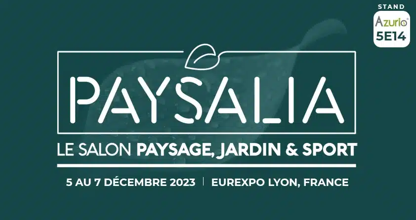 Salon professionnel Paysalia 2023 avec Azurio